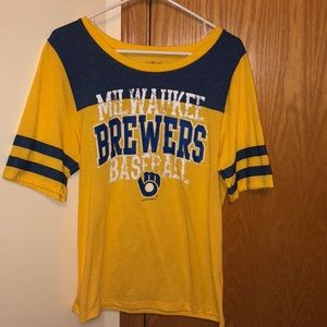 Milwaukee Brewers Shirt never worn no tags SZ L